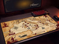 Odyssey Map Desk Mat — Vintage Greek Mythology Gaming/Office Mouse Pad