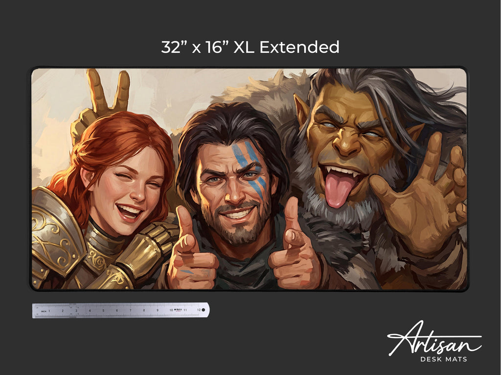Crimson Desert Desk Mat, Greymanes Funny Gaming Mousepad XL Neoprene, Kliff Damiane Oongka