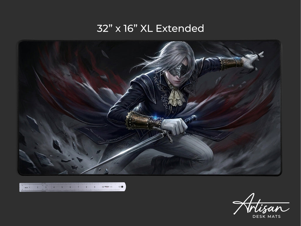Duchess Nightreign Desk Mat, Elden Ring Gaming Mousepad XL Neoprene, Dark Fantasy Gothic Gaming