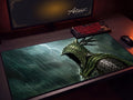 Ironeye Desk Mat, Nightreign Gaming Mousepad, XL Neoprene Dark Fantasy Elden Ring Archer