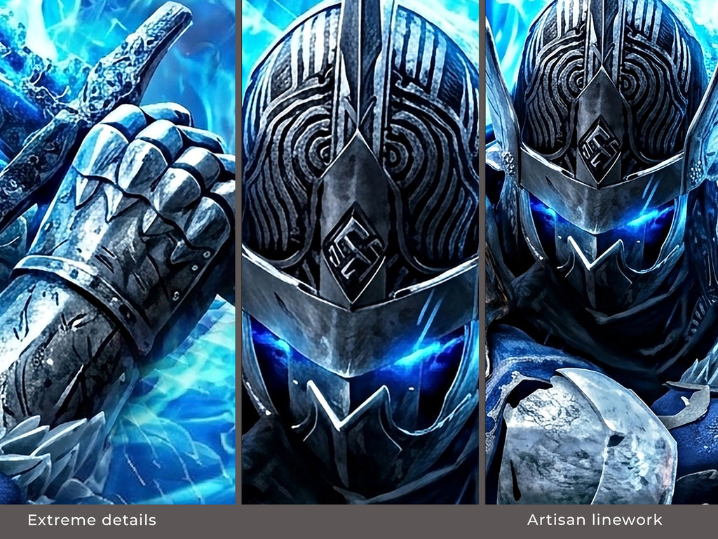 Wylder Desk Mat, Nightreign Dark Fantasy Mousepad, XL Neoprene Gothic Gaming