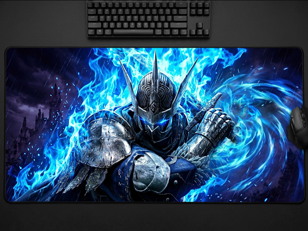 Wylder Desk Mat, Nightreign Dark Fantasy Mousepad, XL Neoprene Gothic Gaming
