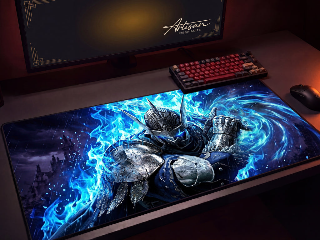 Wylder Desk Mat, Nightreign Dark Fantasy Mousepad, XL Neoprene Gothic Gaming