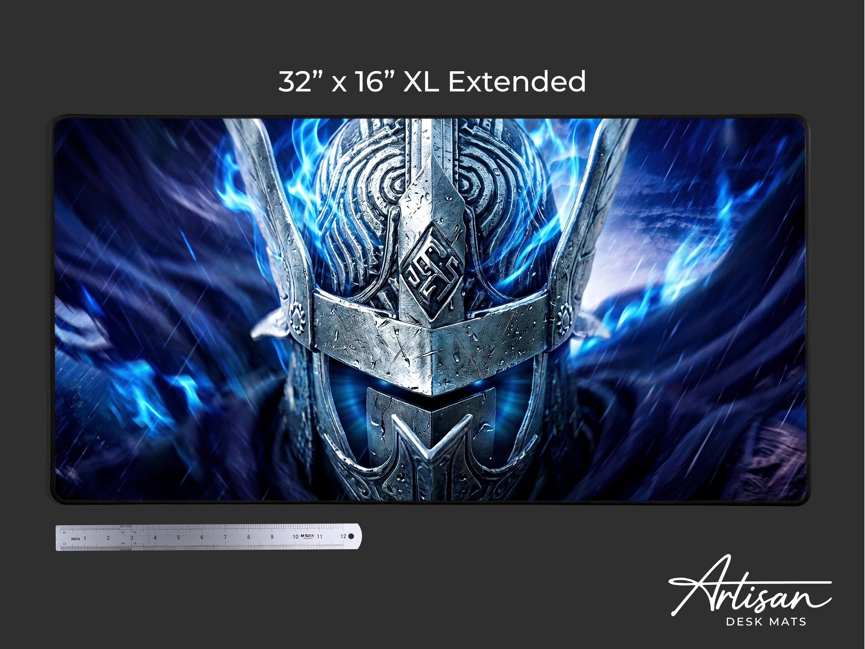 Wylder Desk Mat, Nightreign Dark Fantasy Mousepad, XL Neoprene Gothic Gaming