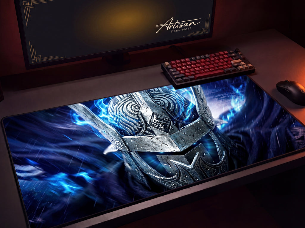 Wylder Desk Mat, Nightreign Dark Fantasy Mousepad, XL Neoprene Gothic Gaming