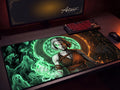 Melinoe, Hades 2 Inspired Desk Mat, Goddess of Ghosts Mythology Mousepad, XL Neoprene Dark Fantasy