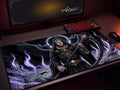 Thanatos Desk Mat, Gothic Greek Mythology Mousepad, Death God XL Neoprene Gaming
